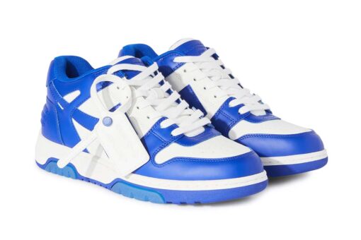 Off-White Out Of Office Calf Leather White Blue F 20974176