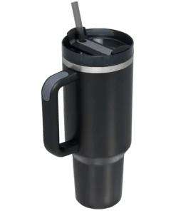 Black Glow Stanley 40 Oz. Quencher H2.0 FlowState Stainless Steel Vacuum Insulated Tumbler
