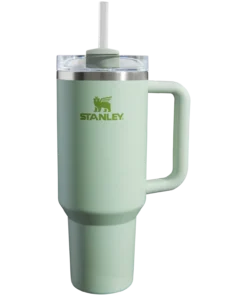 Green Divine Stanley 40 Oz. Quencher H2.0 FlowState Stainless Steel Vacuum Insulated Tumbler