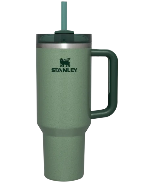 Hammertone Green Stanley 40 Oz. Quencher H2.0 FlowState Stainless Steel Vacuum Insulated Tumbler