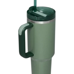 Hammertone Green Stanley 40 Oz. Quencher H2.0 FlowState Stainless Steel Vacuum Insulated Tumbler