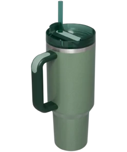 Hammertone Green Stanley 40 Oz. Quencher H2.0 FlowState Stainless Steel Vacuum Insulated Tumbler