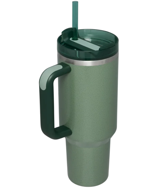 Hammertone Green Stanley 40 Oz. Quencher H2.0 FlowState Stainless Steel Vacuum Insulated Tumbler