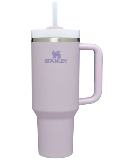 Orchid Stanley 40 Oz. Quencher H2.0 FlowState Stainless Steel Vacuum Insulated Tumbler Soft Matte