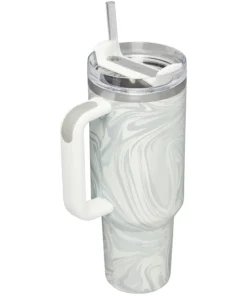 Polar Swirl Stanley 40 Oz. Quencher H2.0 FlowState Stainless Steel Vacuum Insulated Tumbler