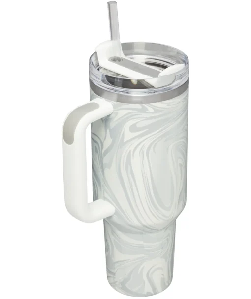 Polar Swirl Stanley 40 Oz. Quencher H2.0 FlowState Stainless Steel Vacuum Insulated Tumbler