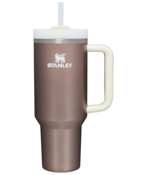 Rose Quartz Glow Stanley 40 Oz. Quencher H2.0 FlowState Stainless Steel Vacuum Insulated Tumbler