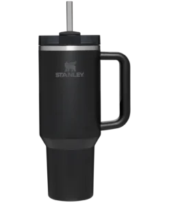 Black Stanley 40 Oz. Quencher H2.0 FlowState Stainless Steel Vacuum Insulated Tumbler