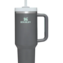 Charcoal Stanley 40 Oz. Quencher H2.0 FlowState Stainless Steel Vacuum Insulated Tumbler