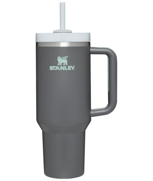 Charcoal Stanley 40 Oz. Quencher H2.0 FlowState Stainless Steel Vacuum Insulated Tumbler