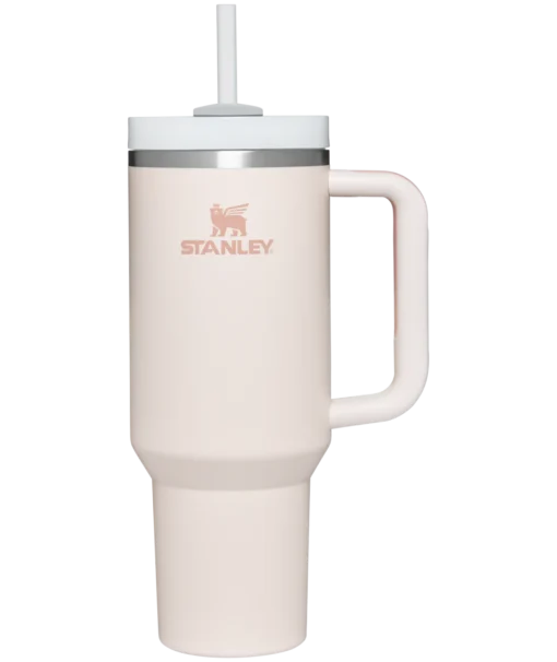 Rose Quartz Stanley 40 Oz. Quencher H2.0 FlowState Stainless Steel Vacuum Insulated Tumbler