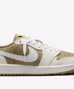 Jordan 1 Retro Low Golf Travis Scott Neutral Olive FZ3124-200