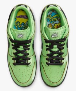 Nike SB Dunk Low Powerpuff Girls Buttercup FZ8319-300
