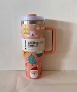 Eunry Christmas Stanley 40 Oz. Quencher H2.0 FlowState Stainless Steel Vacuum Insulated Tumbler