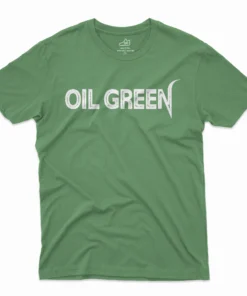 AJ4 Seafoam - Oil Green T-Shirt - Oil Green