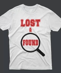 J1 Retro High OG Lost and Found T-Shirt - Lost and Found - White
