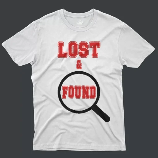 J1 Retro High OG Lost and Found T-Shirt - Lost and Found - White