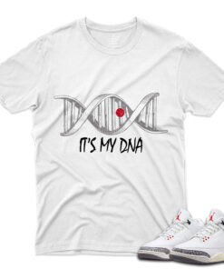 J3 Retro White Cement Reimagined - T-Shirt My-DNA White