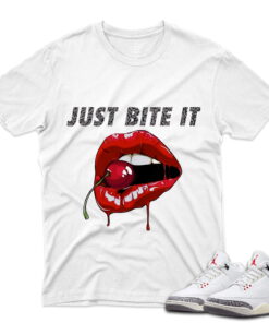 J3 Retro White Cement Reimagined - T-Shirt Bite-It White