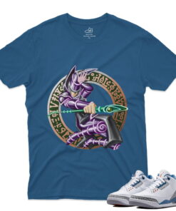J3 Retro Wizards - DarkMagician T-Shirt - Blue