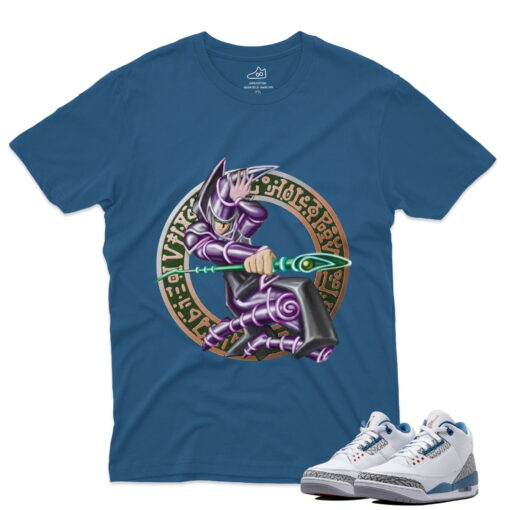 J3 Retro Wizards - DarkMagician T-Shirt - Blue