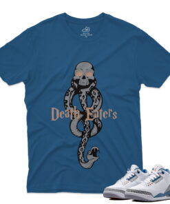 J3 Retro Wizards - Death-Eaters T-Shirt - Blue