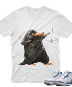 J3 Retro Wizards - Niffler T-Shirt - White