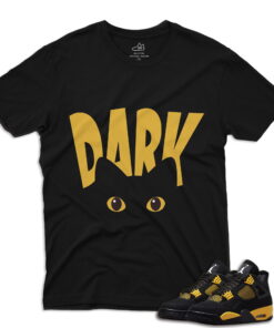 J4 Retro Thunder - Dark T-Shirt - Black
