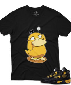 J4 Retro Thunder - What T-Shirt - Black