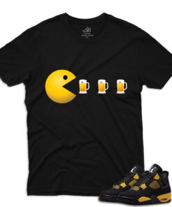J4 Retro Thunder - PacBeer T-Shirt - Black