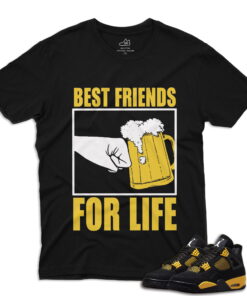 J4 Retro Thunder - Beer-Friend T-Shirt - Black