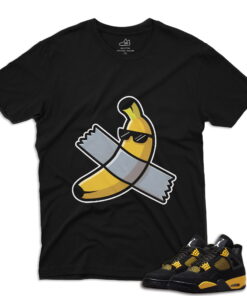 J4 Retro Thunder - ThugBanana T-Shirt - Black