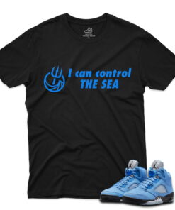 J5 Retro UNC - T-Shirt SEA Black