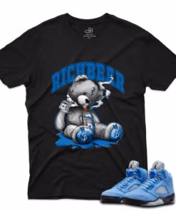 J5 Retro UNC - T-Shirt Richbear Black