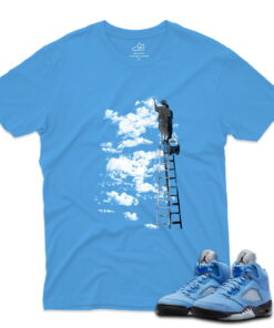 J5 Retro UNC - T-Shirt Sky Blue