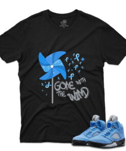 J5 Retro UNC - T-Shirt Windy Black