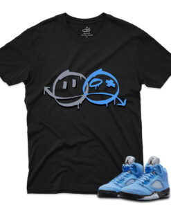 J5 Retro UNC - T-Shirt TF Black