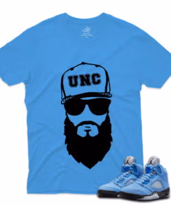 J5 Retro UNC - T-Shirt MenUNC Blue