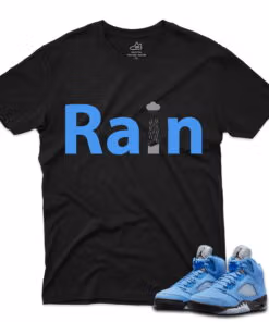 J5 Retro UNC - T-Shirt Rain Black