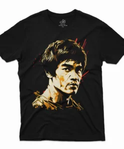 NK5 Bruce Lee T-Shirt - Legendary - Black