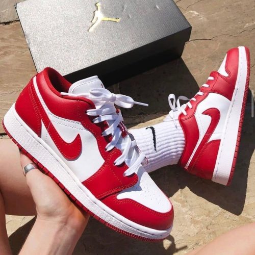 Jordan 1 Low Gym Red White photo review