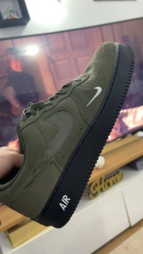 Nike Air Force 1 Low '07 LV8 SE Cargo Khaki White Black photo review