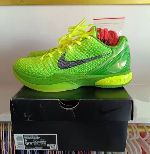 Nike Kobe 6 Protro Grinch photo review