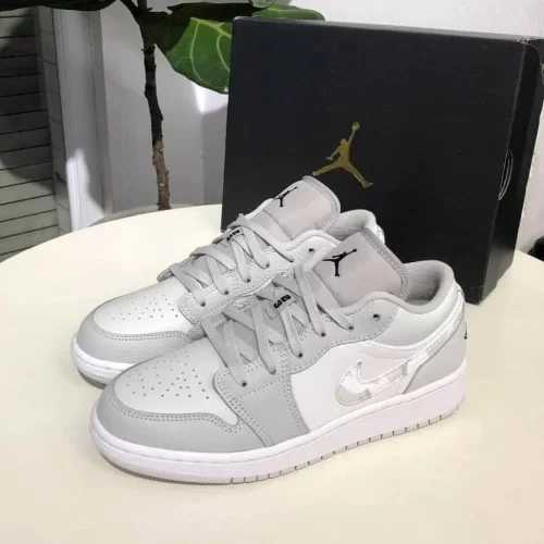 Jordan 1 Low White Camo photo review