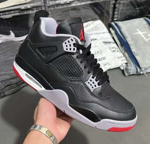 Jordan 4 Retro Bred Reimagined photo review