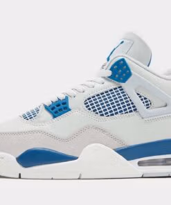 Alternative view of Jordan 4 Retro Military Blue