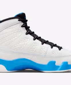 Alternative view of Jordan 9 Powder Blue