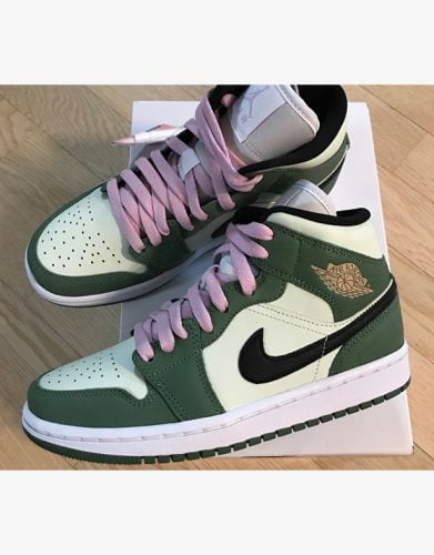 Jordan 1 Mid Dutch Green - W photo review