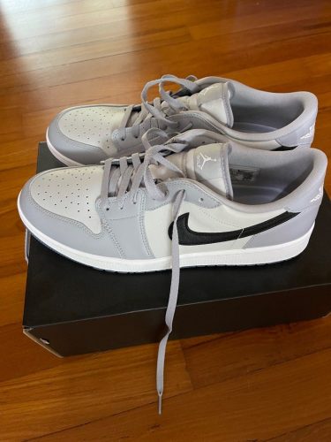 Jordan 1 Retro Low Golf Wolf Grey photo review