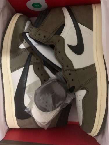 Jordan 1 Retro Low Golf Travis Scott Neutral Olive photo review